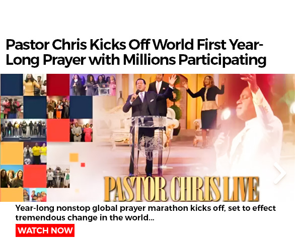 Pastor Chris year long prayer