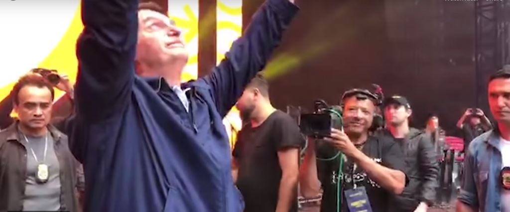 President Jay Bolsonaro at The Send 2020 praying Nuus News