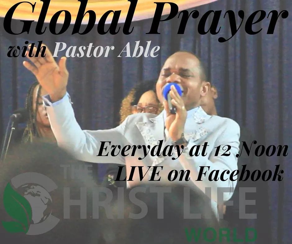 Daaglikse wereldwye gebed Daily Global Prayer Pastor Able