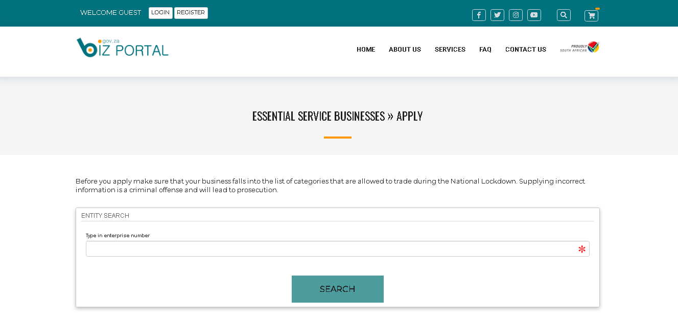 How to Register a Business as an Essential Service​ 4 Nuus News