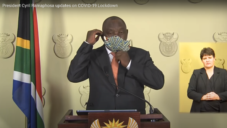 President Cyril Ramaphosa gives an update on the State of ...