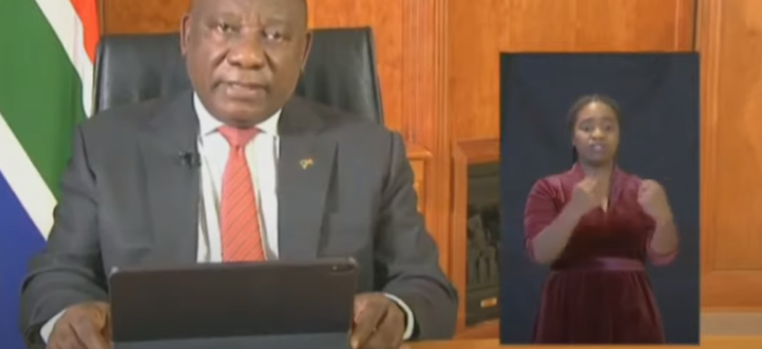 President Cyril Ramaphosa speech Churches to open National Lockdown​ 26 May 2020